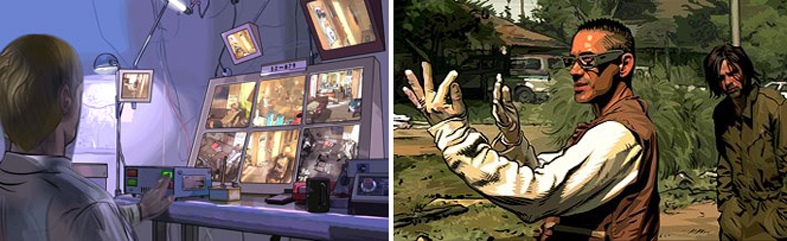 Fotograma de A Scanner Darkly